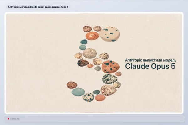 Anthropic pristatė Claude Opus 5 – pigesnį Fable 5 alternatyvą