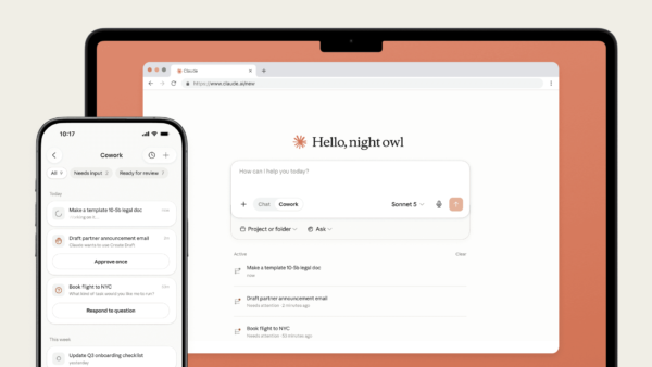 Anthropic pristato Claude Cowork agentą išmaniesiems telefonams