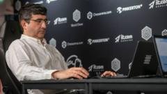 Buvęs šachmatų čempionas Kramnikas suspenduotas dėl kaltinimų sukčiavimu