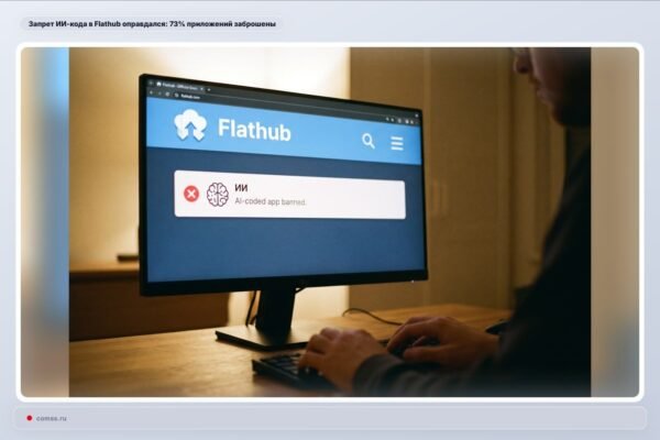 Flathub sprendimas uždrausti AI kodą pasiteisino: dauguma projektų apleisti