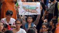 Indijos premjeras Modi susiduria su didėjančiu spaudimu dėl protestų