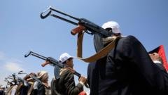 Jemeno husių grupuotė teigia surengusi raketų ataką prieš Saudo Arabiją