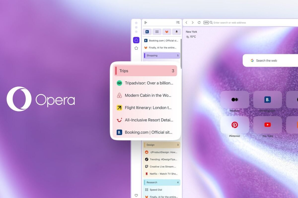 Kaip Veikia Vertikalios Skirtuk Juostos Opera One Naryklje