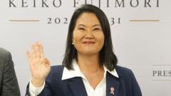 Keiko Fujimori paskelbta Peru prezidento rinkimų nugalėtoja
