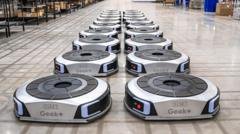 Kinijos Robotai Keiia Jungtins Karalysts Mamenins Prekybos Pramon