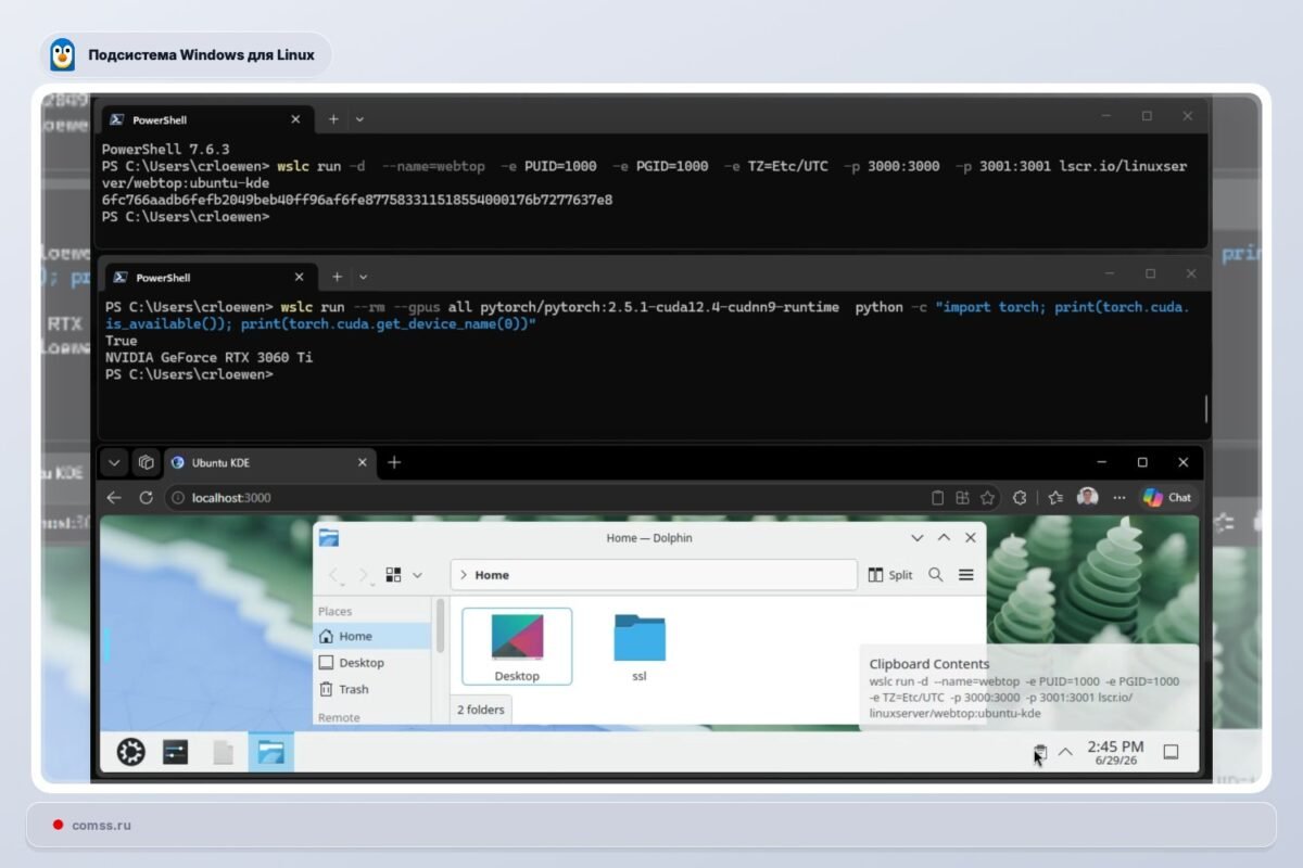 Microsoft Pradjo Testuoti Wsl Containers Linux Konteineriai Windows Be Papildom Ranki