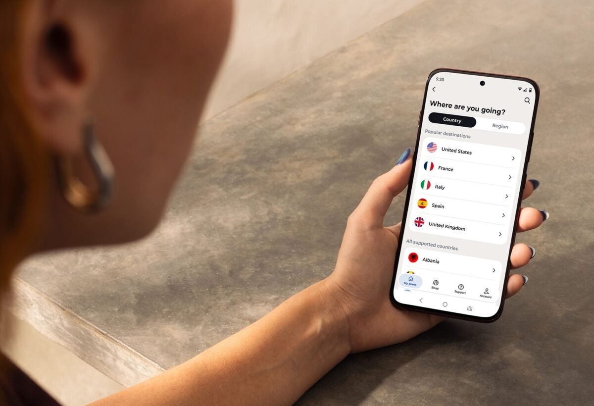 Motorola Telefonuose Diegtas Kelioni Esim Tarptautiniam Mobiliajam Ryiui