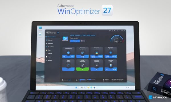 Nemokama Ashampoo WinOptimizer 27 licencija – visam laikui