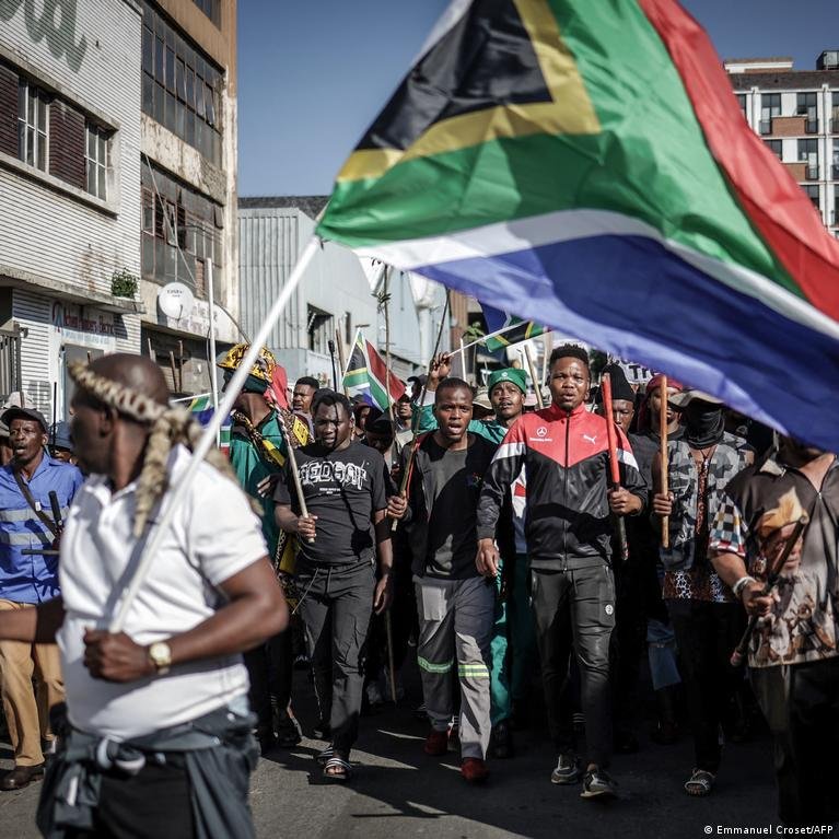 Piet Afrikoje Antiimigrant Protestai Veria Migrantus Grti Tvyn