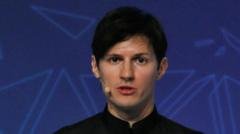 Rusija Kaltina Telegram Krj Durov Terorizmo Skatinimu