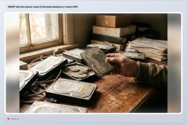 Svarbiausi SMART parametrai senų HDD patikrai