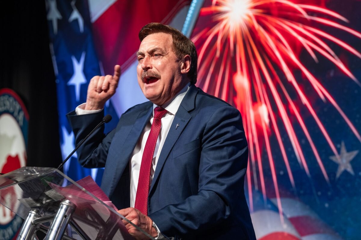 Trumpas Palaik Mypillow Krj Lindell Kaip Minesotos Gubernatori Bet Vietos Gop Nesutinka