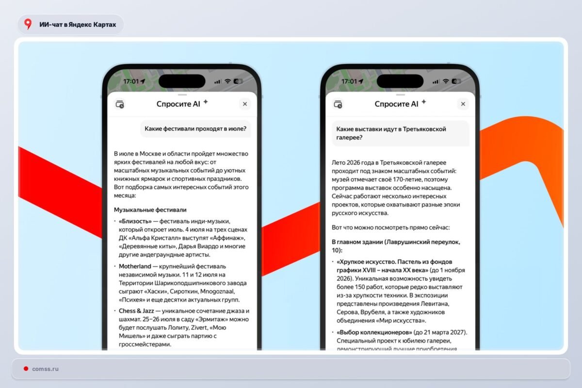 Yandex Maps Praturtina Ai Pokalbi Funkcijas Naujos Galimybs Rengini Ir Viet Paiekai