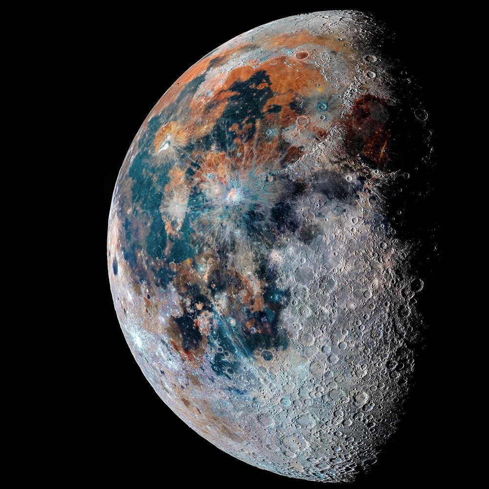 11298 Čekijos Astronomai Pristatė Detalų Mėnulio Vaizdą Iš Mažėjan