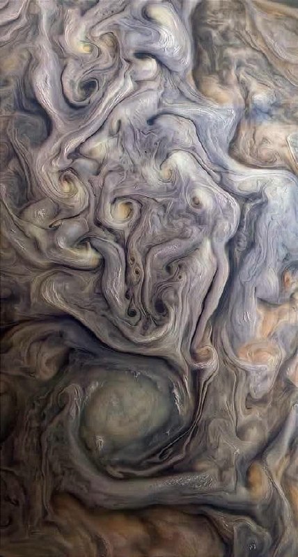Kosminis aparatas Juno užfiksavo detaliausią Jupiterio vaizdą