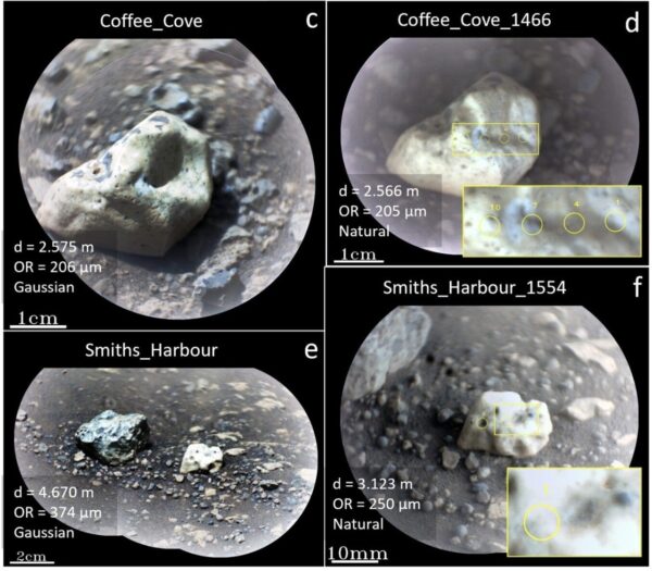 NASA marsaeigis Perseverance aptiko korundo mineralų Marse