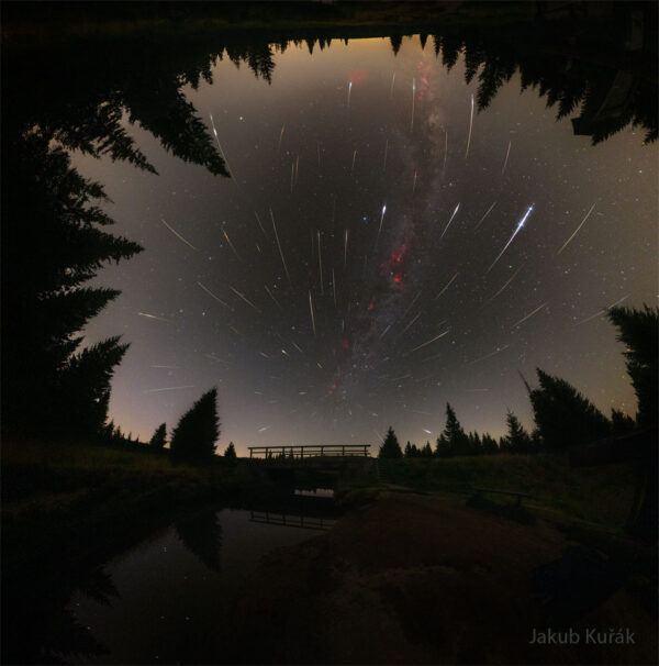 Perseidų meteorų lietus: įspūdinga naktis be Mėnulio šviesos