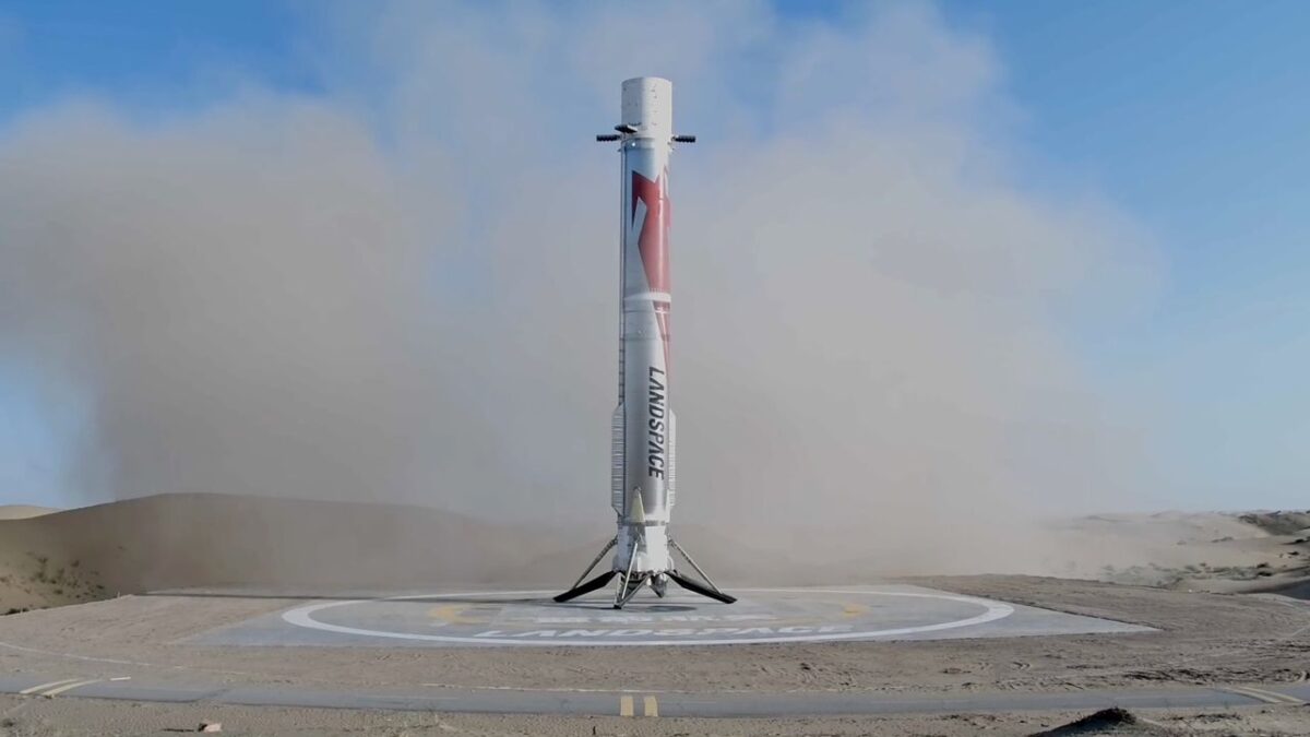 17060 Kinijos Privati Bendrovė Sėkmingai Grąžino Raketos Zhuque3