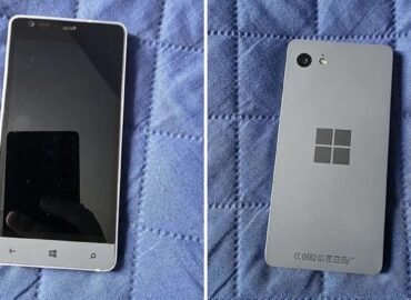 21496 Atidengtas Microsoft Surface Phone Prototipas Išskirtinės S