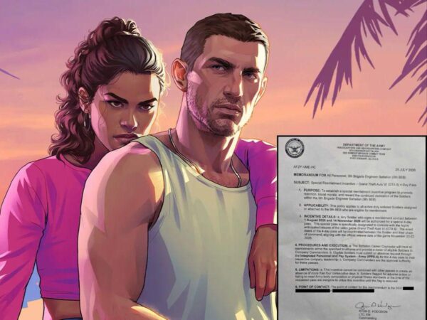 JAV kariuomenės pasiūlymas: papildomos atostogos už sutarties pratęsimą dėl GTA 6 išleidimo