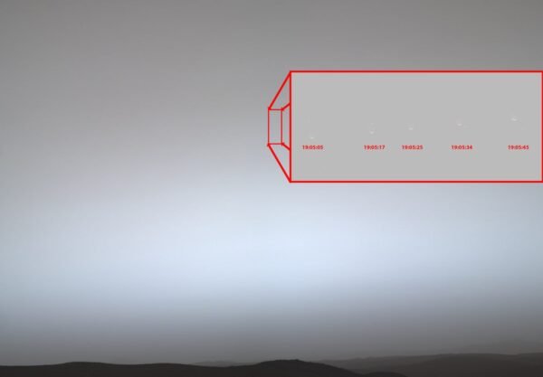 2654 Marse Užfiksuotas Foboso Ir Žemės Vaizdas
