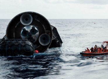 3727 52 Metrų Ilgio Starship Kosminis Laivas Tęsia Kelionę Indijo