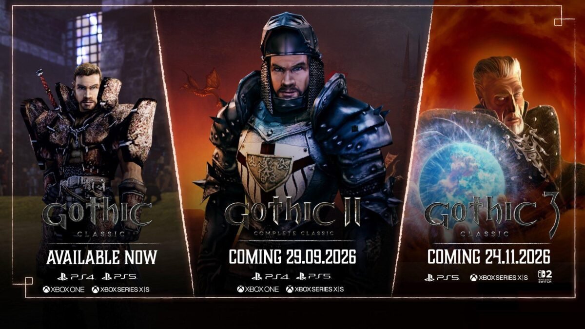 8582 Klasikinės Gothic žaidimų Dalys Pasirodys Konsolėse Ir Ios