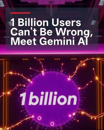 Google Gemini pasiekė 1 mlrd. vartotojų per mėnesį