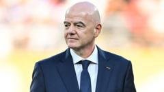 Fifa Kritikuoja Kampanij Prie Prezident Gianni Infantino