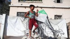 Izraelis įspėja dėl griežto atsako į iš Gazos paleistus aitvarus