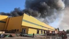 Kyjive Per Atakas Uvo Devyni Mons Ukraina Nuskandino Rusijos Konteinerin Laiv