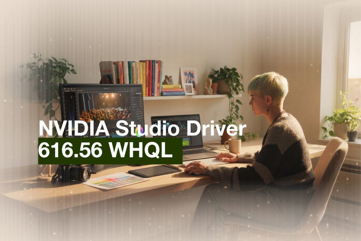 Nvidia Ileido Nauj Studio Driver 61656 Whql Versij Su Optimizacijomis Lightroom Ir Kitoms Programoms