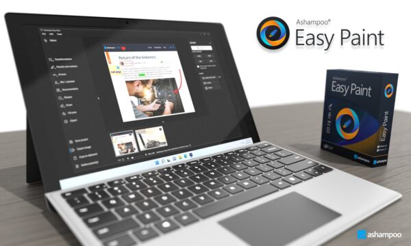 Nemokama licencija Ashampoo Easy Paint programai – visam gyvenimui