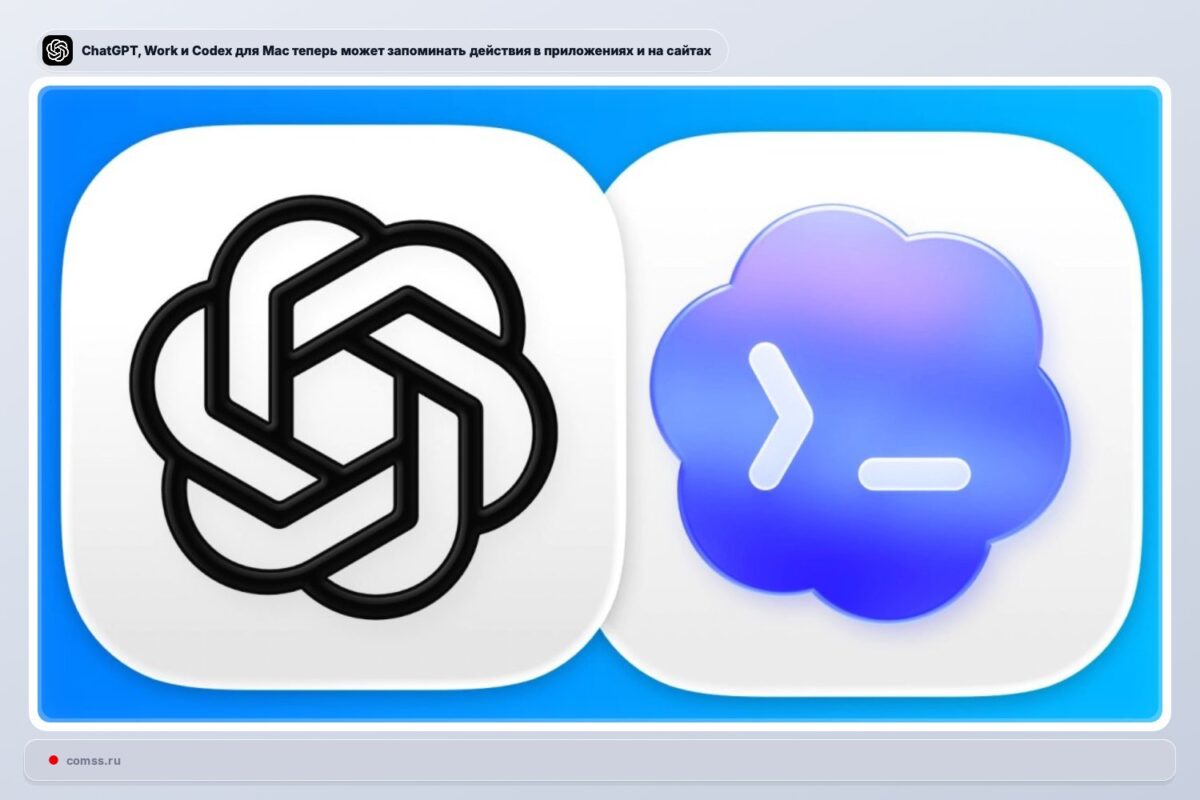 Openai Prapleia Chatgpt Work Ir Codex Galimybes Mac Sistemose Su Istorija Kompiuteryje