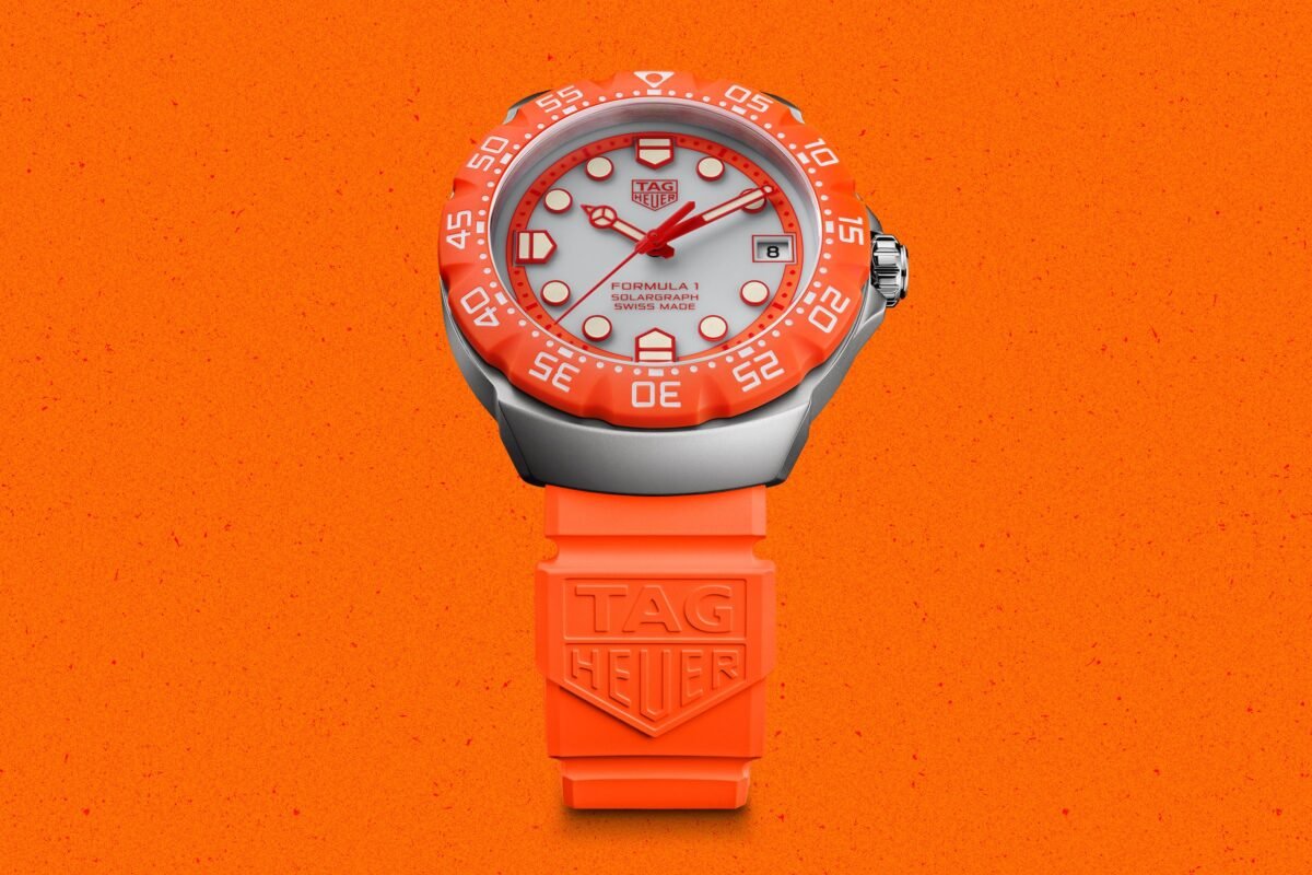 Tag Heuer Pristato Ryk Originalaus F1 Laikrodio Atnaujinim Su Sauls Energija