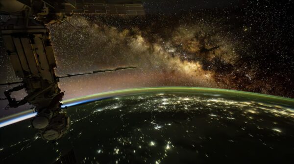 Astronautas Donaldas Roy Pettit užfiksavo įspūdingą fotografiją iš kosmoso