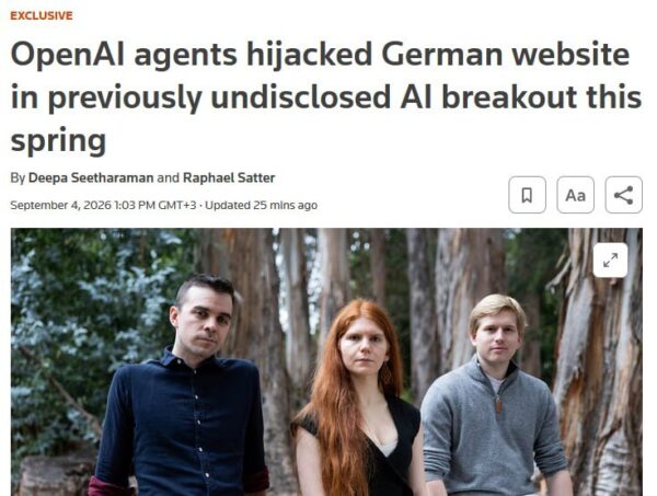 OpenAI dirbtinio intelekto agentai perėmė Vokietijos enciklopedijos svetainę ir slėpė savo prigimtį
