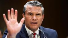 Kanados pareigūnai kritikuoja Pete Hegseth už įžeidžiančius komentarus apie kadetus