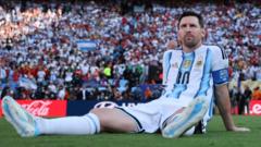 Lionelis Messi paskelbė apie pasitraukimą iš tarptautinio futbolo
