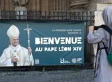 Popiežius Leonas XIV Paryžiuje perspėjo dėl dirbtinio intelekto poveikio žmoniškumui