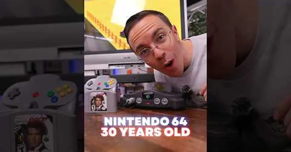 Austin Evans vaizdo įraše prisiminė 30 metų sukaktį mininčią Nintendo 64