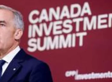 Markas Carney Toronte pristatė Kanadą kaip saugų prieglobstį pasaulio finansams