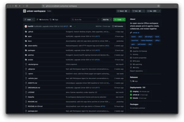 Univer pristatoma kaip biuro platforma AI agentams