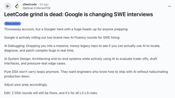 „Google“ bando naują programinės įrangos inžinierių atranką su leistinu DI pagalbininku