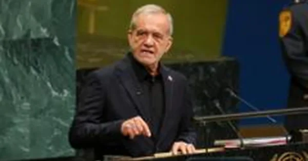 Irano prezidentas JT pareiškė, kad šalis nepasiduos JAV spaudimui
