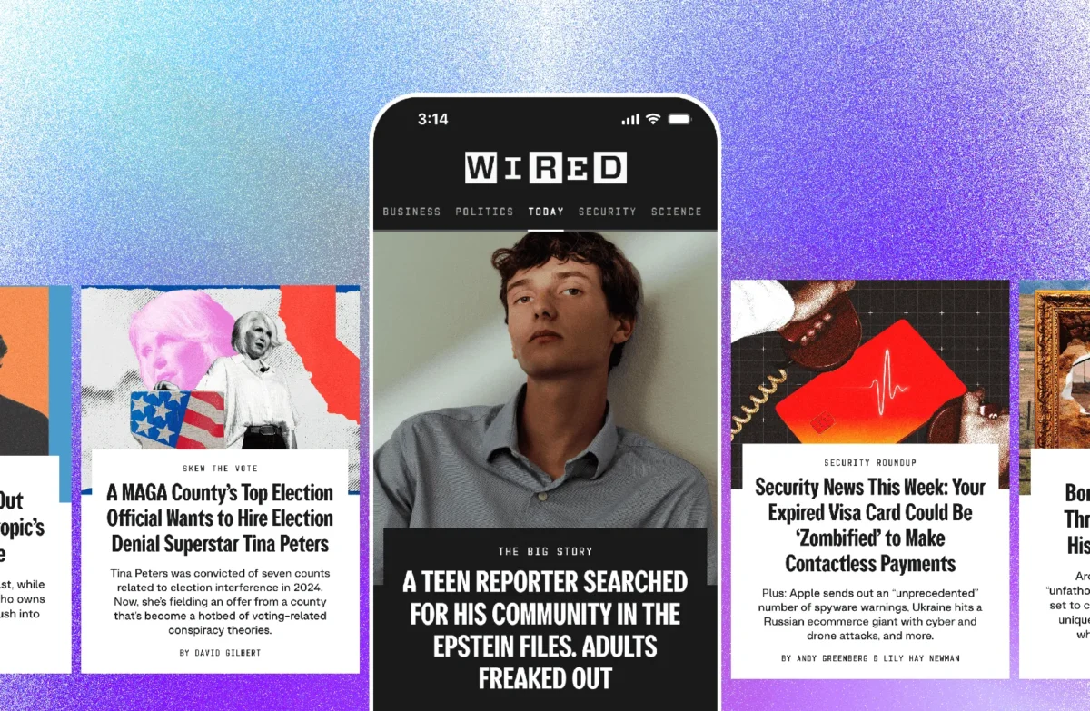 Pristatyta WIRED programėlė „iPhone“ ir „Android“ įrenginiams
