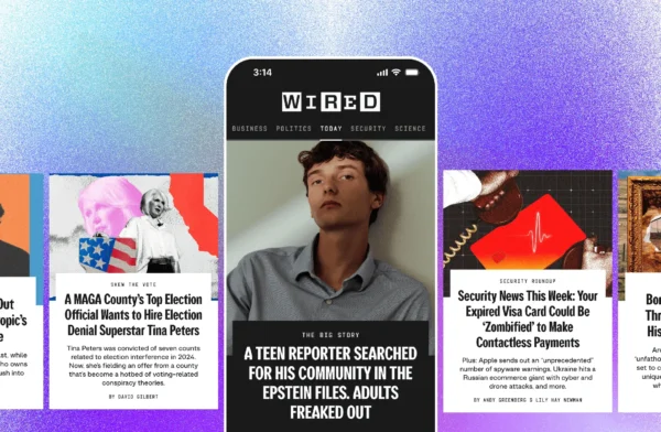 Pristatyta WIRED programėlė „iPhone“ ir „Android“ įrenginiams