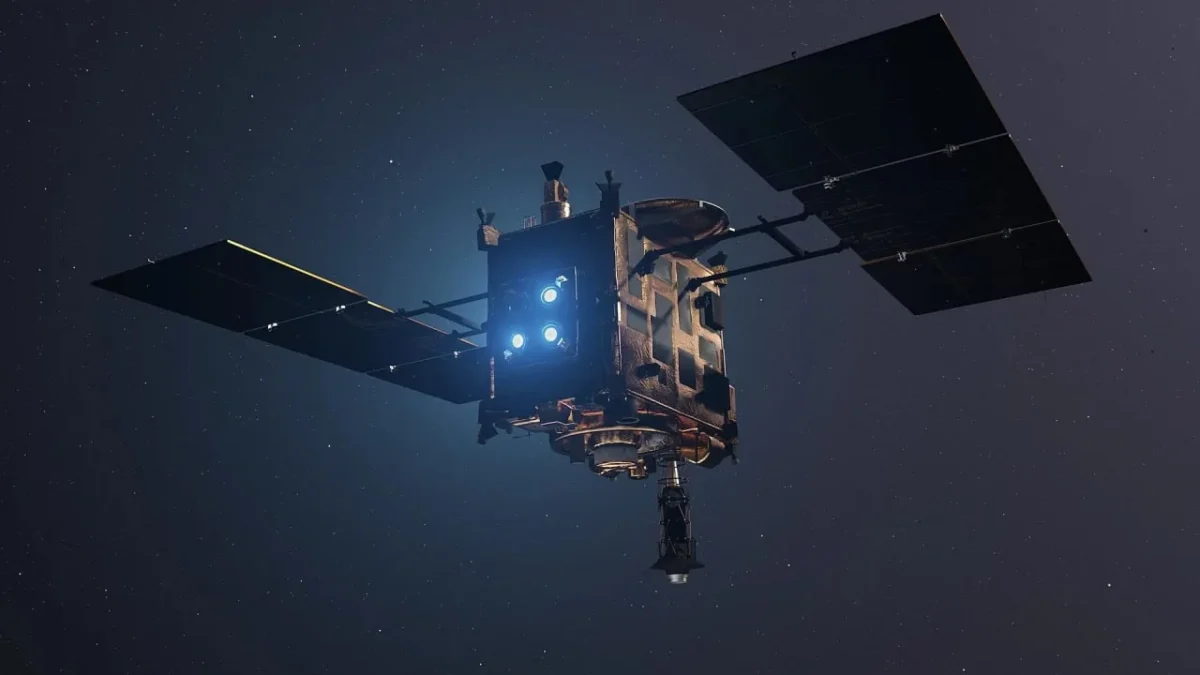 Hayabusa2 pirmą kartą lazeriu išmatavo asteroidą praskridimo metu