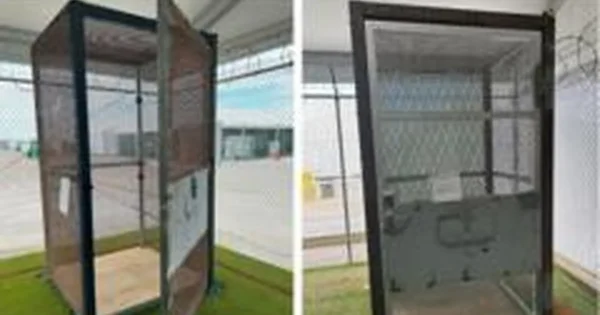 DHS inspektoriai Floridos centre „Alligator Alcatraz“ nustatė higienos, medicinos ir saugumo pažeidimų