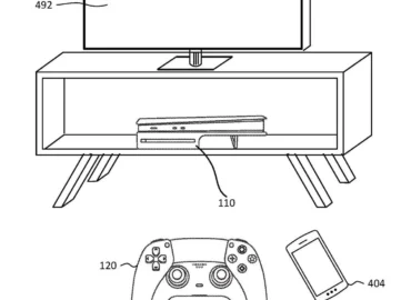 Sony patento paraiškoje aprašytas PlayStation valdiklis mokėjimo duomenims perduoti